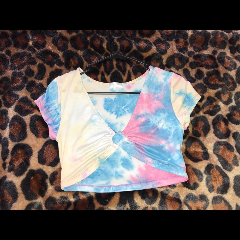 Tie-Dye Crop Top
